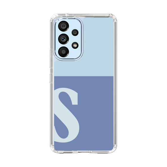 Slim Protection Case［ Original - initial two tone - S blue ］