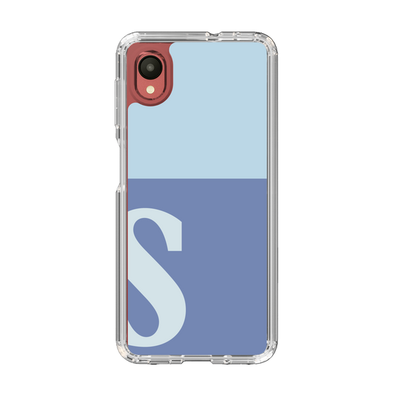 Slim Protection Case［ Original - initial two tone - S blue ］