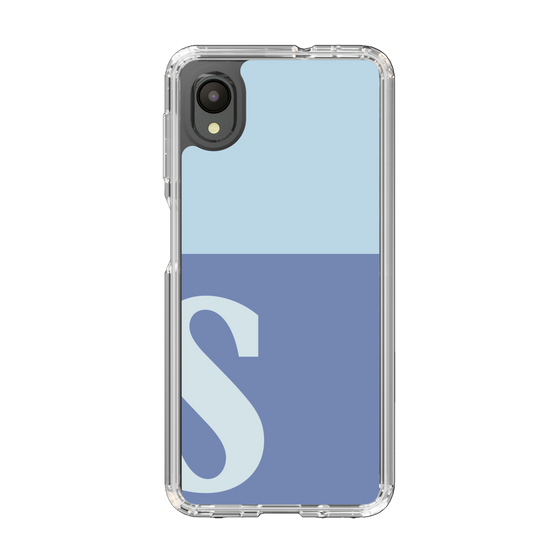 Slim Protection Case［ Original - initial two tone - S blue ］
