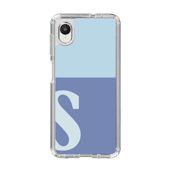 Slim Protection Case［ Original - initial two tone - S blue ］