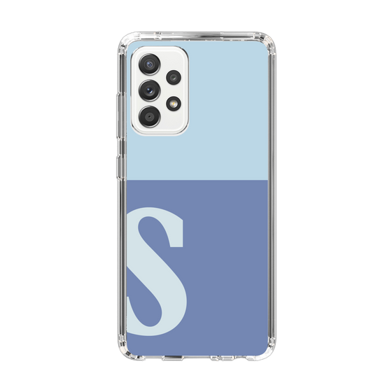 Slim Protection Case［ Original - initial two tone - S blue ］