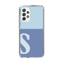 Slim Protection Case［ Original - initial two tone - S blue ］