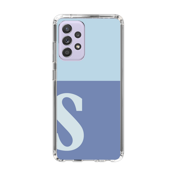 Slim Protection Case［ Original - initial two tone - S blue ］