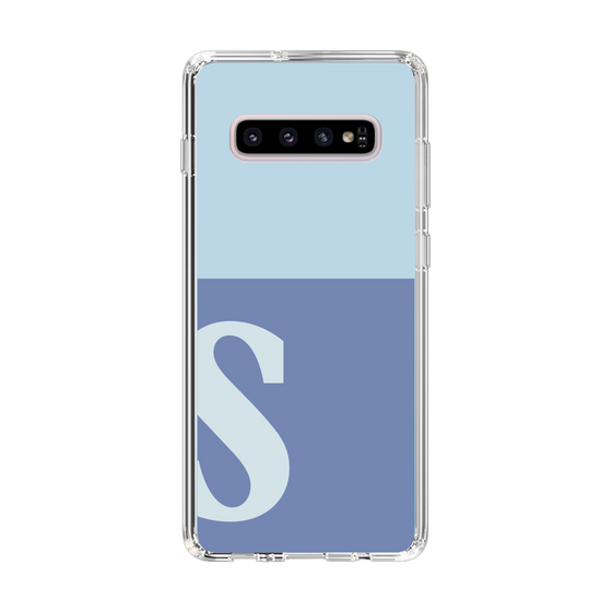 Slim Protection Case［ Original - initial two tone - S blue ］