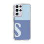 Slim Protection Case［ Original - initial two tone - S blue ］