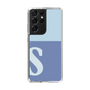 Slim Protection Case［ Original - initial two tone - S blue ］
