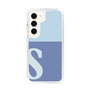 Slim Protection Case［ Original - initial two tone - S blue ］