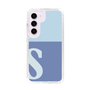 Slim Protection Case［ Original - initial two tone - S blue ］
