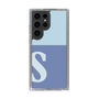 Slim Protection Case［ Original - initial two tone - S blue ］