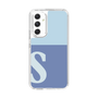 Slim Protection Case［ Original - initial two tone - S blue ］
