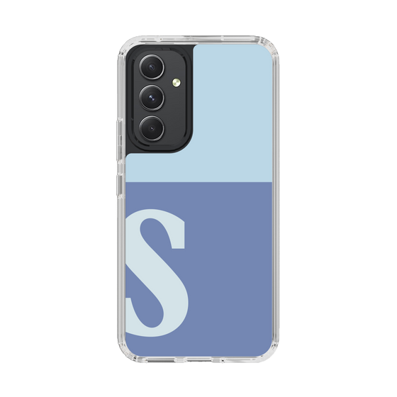 Slim Protection Case［ Original - initial two tone - S blue ］