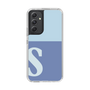 Slim Protection Case［ Original - initial two tone - S blue ］
