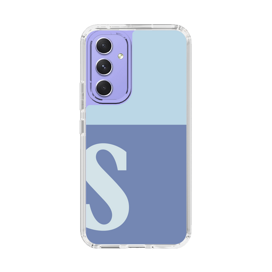 Slim Protection Case［ Original - initial two tone - S blue ］
