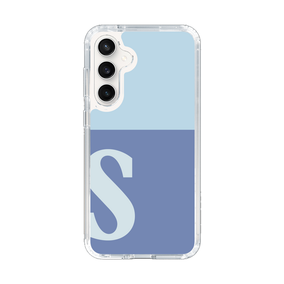 Slim Protection Case［ Original - initial two tone - S blue ］