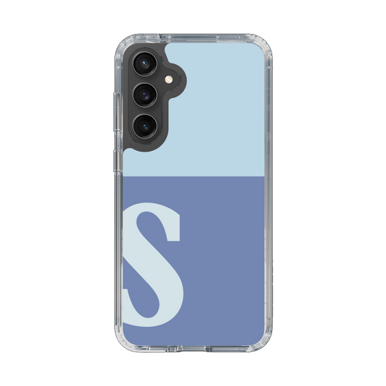 Slim Protection Case［ Original - initial two tone - S blue ］
