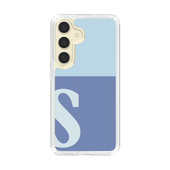 Slim Protection Case［ Original - initial two tone - S blue ］