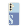 Slim Protection Case［ Original - initial two tone - S blue ］