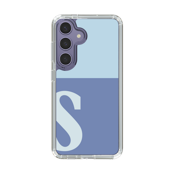Slim Protection Case［ Original - initial two tone - S blue ］