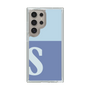 Slim Protection Case［ Original - initial two tone - S blue ］