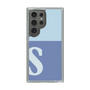 Slim Protection Case［ Original - initial two tone - S blue ］