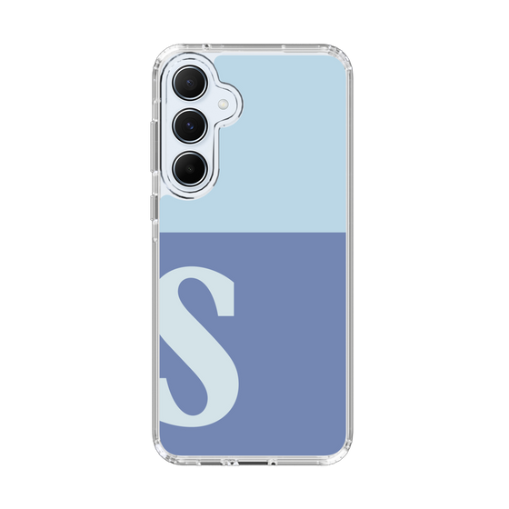Slim Protection Case［ オリジナル - initial two tone - S blue ］