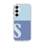 Slim Protection Case［ オリジナル - initial two tone - S blue ］