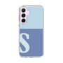 Slim Protection Case［ オリジナル - initial two tone - S blue ］