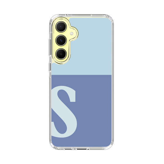 Slim Protection Case［ オリジナル - initial two tone - S blue ］