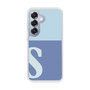 Slim Protection Case［ Original - initial two tone - S blue ］