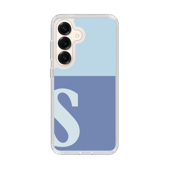 Slim Protection Case［ Original - initial two tone - S blue ］