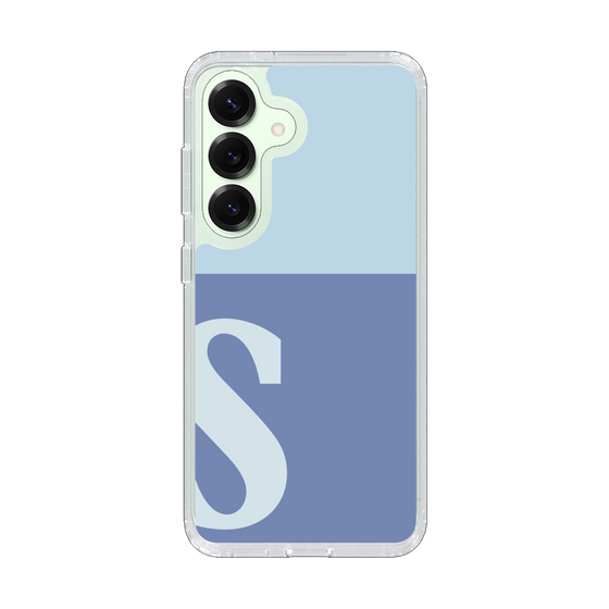 Slim Protection Case［ Original - initial two tone - S blue ］