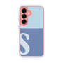 Slim Protection Case［ Original - initial two tone - S blue ］
