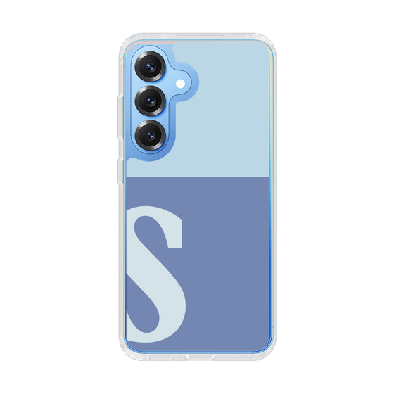 Slim Protection Case［ Original - initial two tone - S blue ］