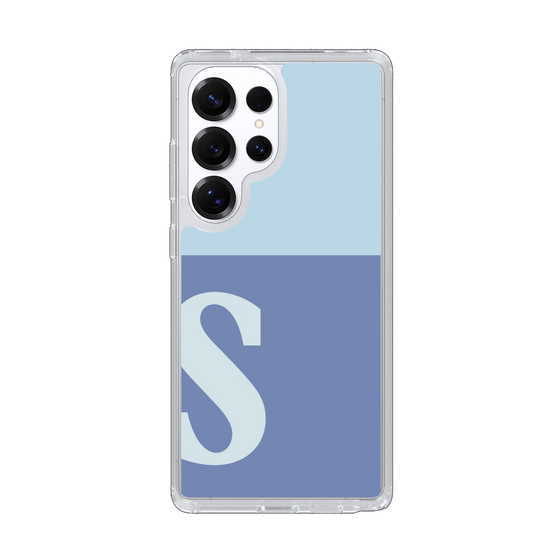 Slim Protection Case［ Original - initial two tone - S blue ］