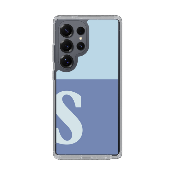 Slim Protection Case［ Original - initial two tone - S blue ］