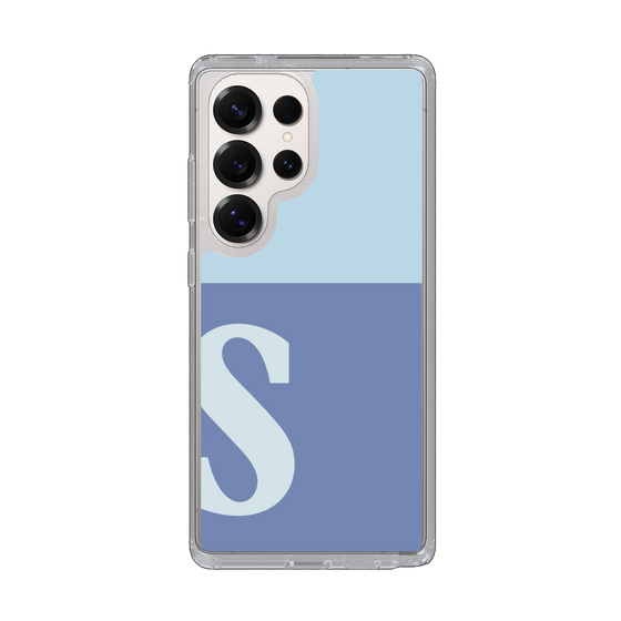 Slim Protection Case［ Original - initial two tone - S blue ］
