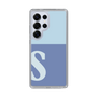 Slim Protection Case［ Original - initial two tone - S blue ］