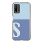 Slim Protection Case［ Original - initial two tone - S blue ］