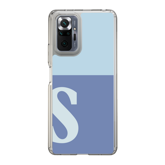 Slim Protection Case［ Original - initial two tone - S blue ］