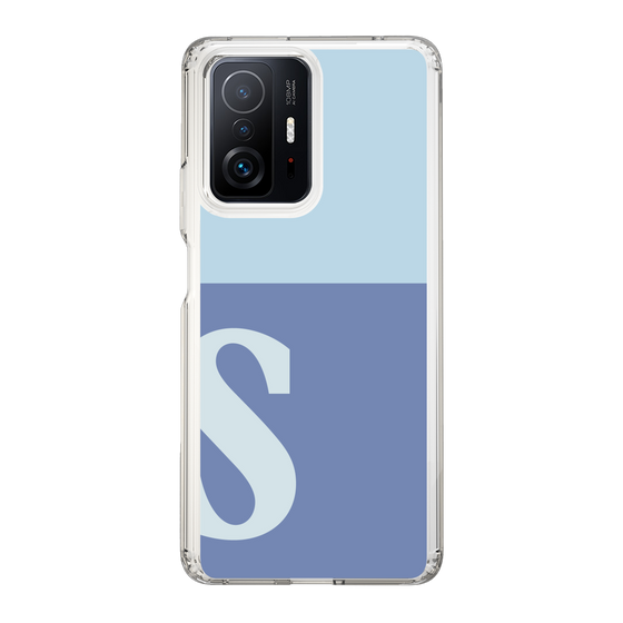 Slim Protection Case［ Original - initial two tone - S blue ］