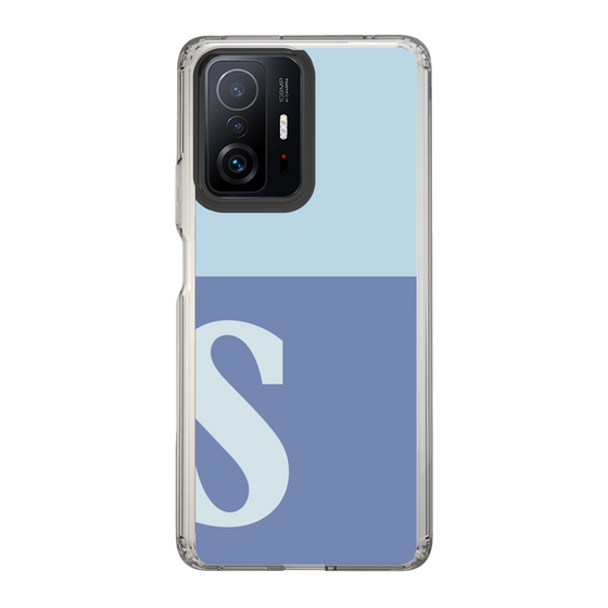 Slim Protection Case［ Original - initial two tone - S blue ］