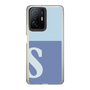 Slim Protection Case［ Original - initial two tone - S blue ］