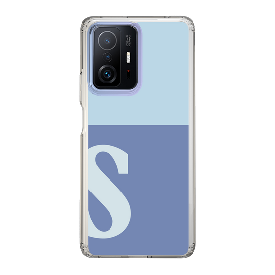Slim Protection Case［ Original - initial two tone - S blue ］