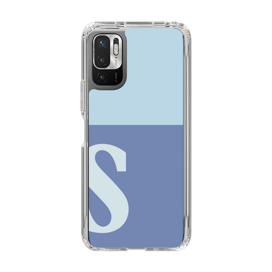 Slim Protection Case［ Original - initial two tone - S blue ］