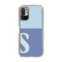 Slim Protection Case［ Original - initial two tone - S blue ］