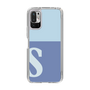 Slim Protection Case［ Original - initial two tone - S blue ］