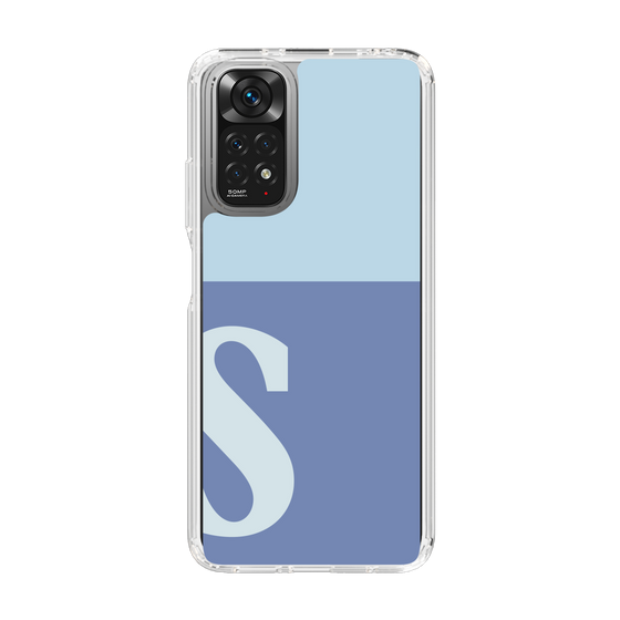 Slim Protection Case［ Original - initial two tone - S blue ］