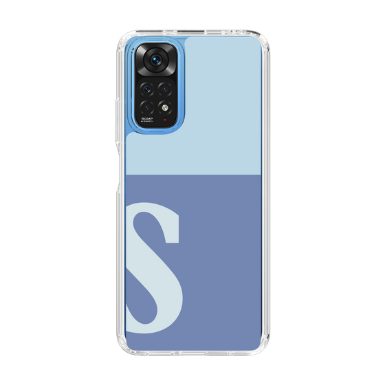 Slim Protection Case［ Original - initial two tone - S blue ］