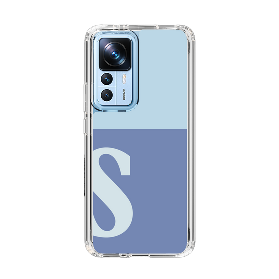 Slim Protection Case［ Original - initial two tone - S blue ］