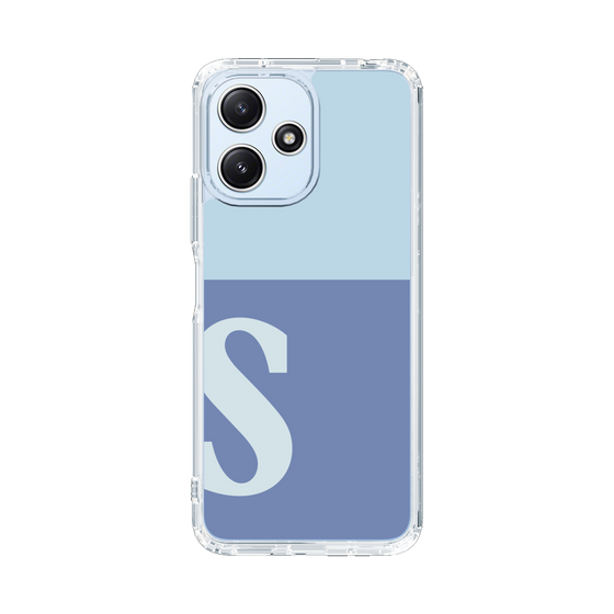 Slim Protection Case［ Original - initial two tone - S blue ］